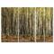 Designart - Green Fall Forest with Thick Trees - Forest Canvas Art Print